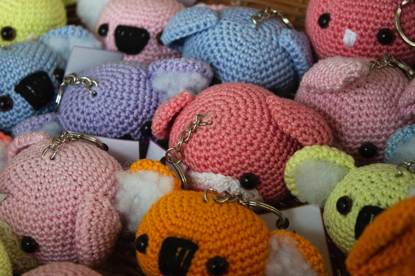 Amigurumi Koala Crochet Pattern: DIY Keychain & Plush (PDF)